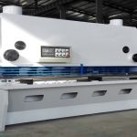CNC хидравлична машина за рязане на гилотина, изнесена в Чили