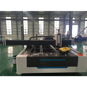 Гъвкаво производство 1000w cnc машина за лазерно рязане с влакна за рязане на метална плоча